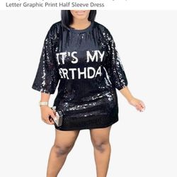 It’s My Birthday Sequin Dress!! Brand New