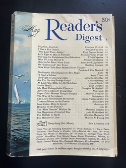Reader’s Digest Magazine Vintage 1960’s-1970’s