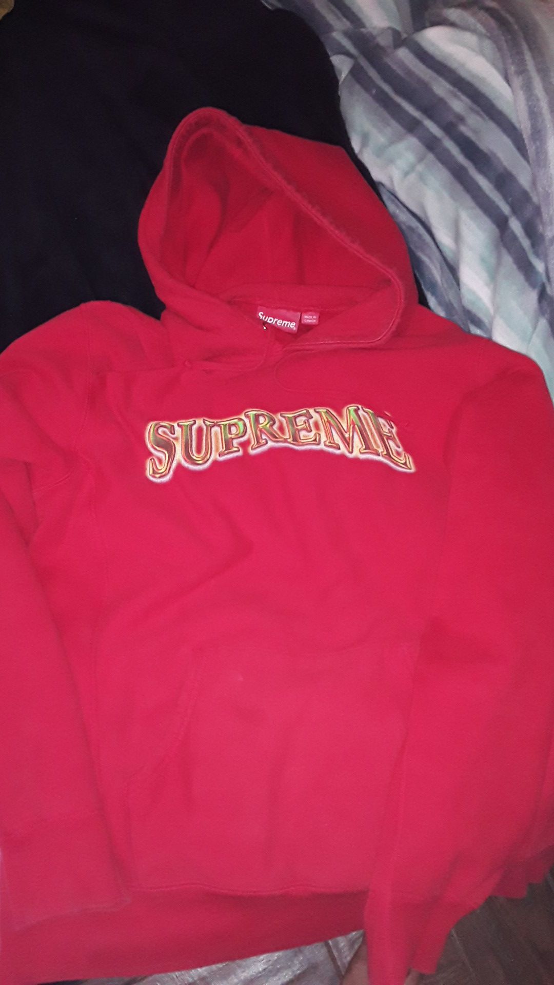 Supreme hoodie XL