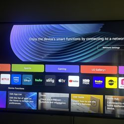 LG 65inch Smart Tv 