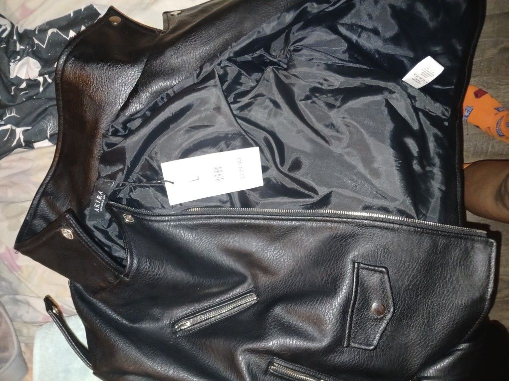 Leather Jacket Just In Time For Christmas