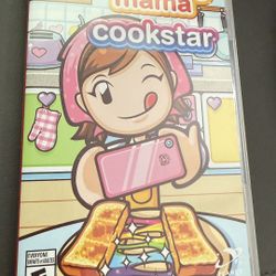 Nintendo Switch Cooking Mama Cookstar Game Card