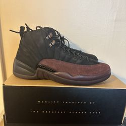 Jordan 12 A Ma Maniere Black Wms Sz 11w/9.5m