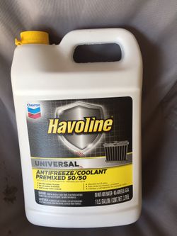 Havoline Antifreeze / Coolant. Premixed 50/50