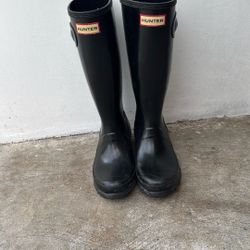 Girl Size 4 Hunter Rain Boots 