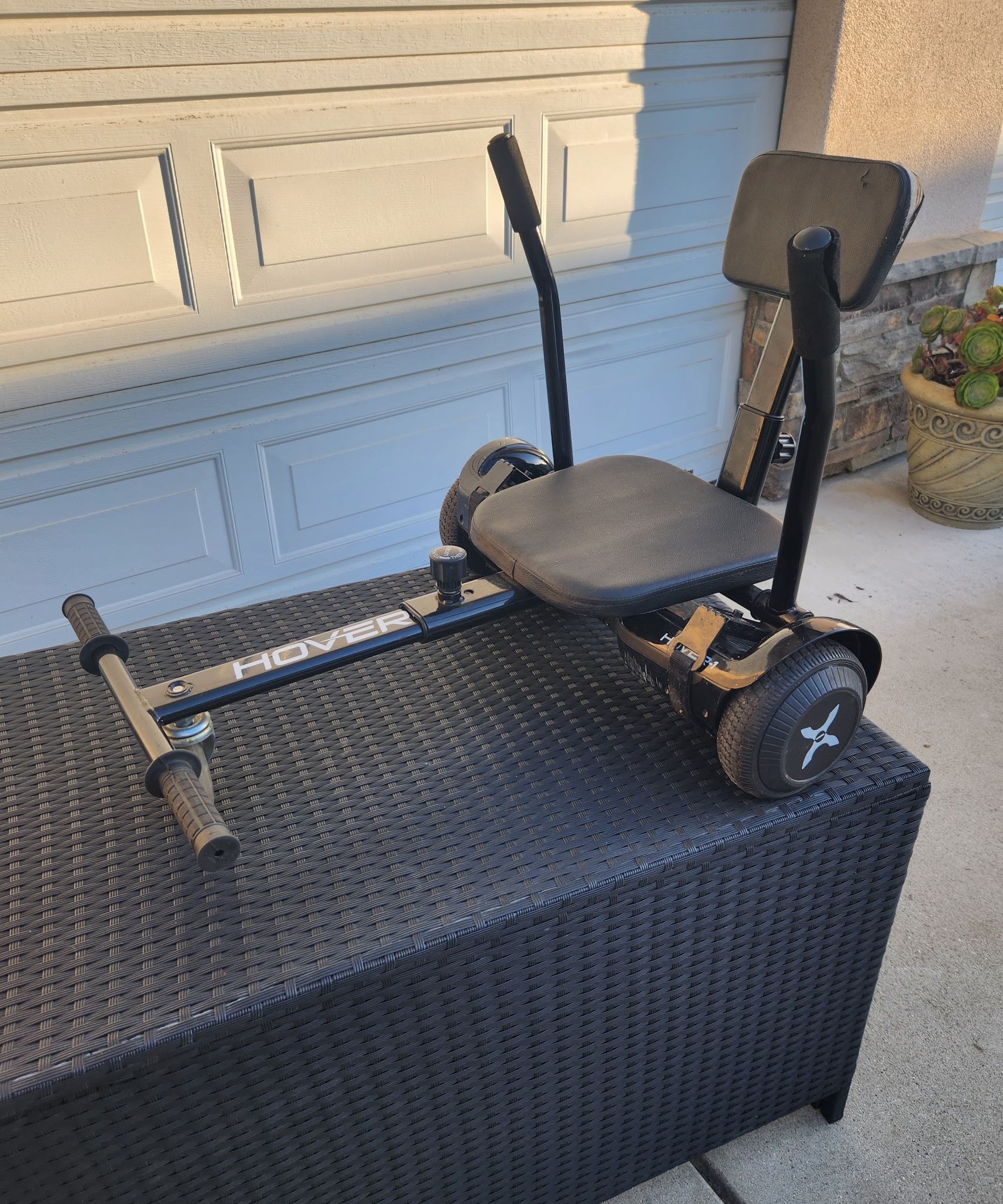 Hoverboard With Cart Attachment