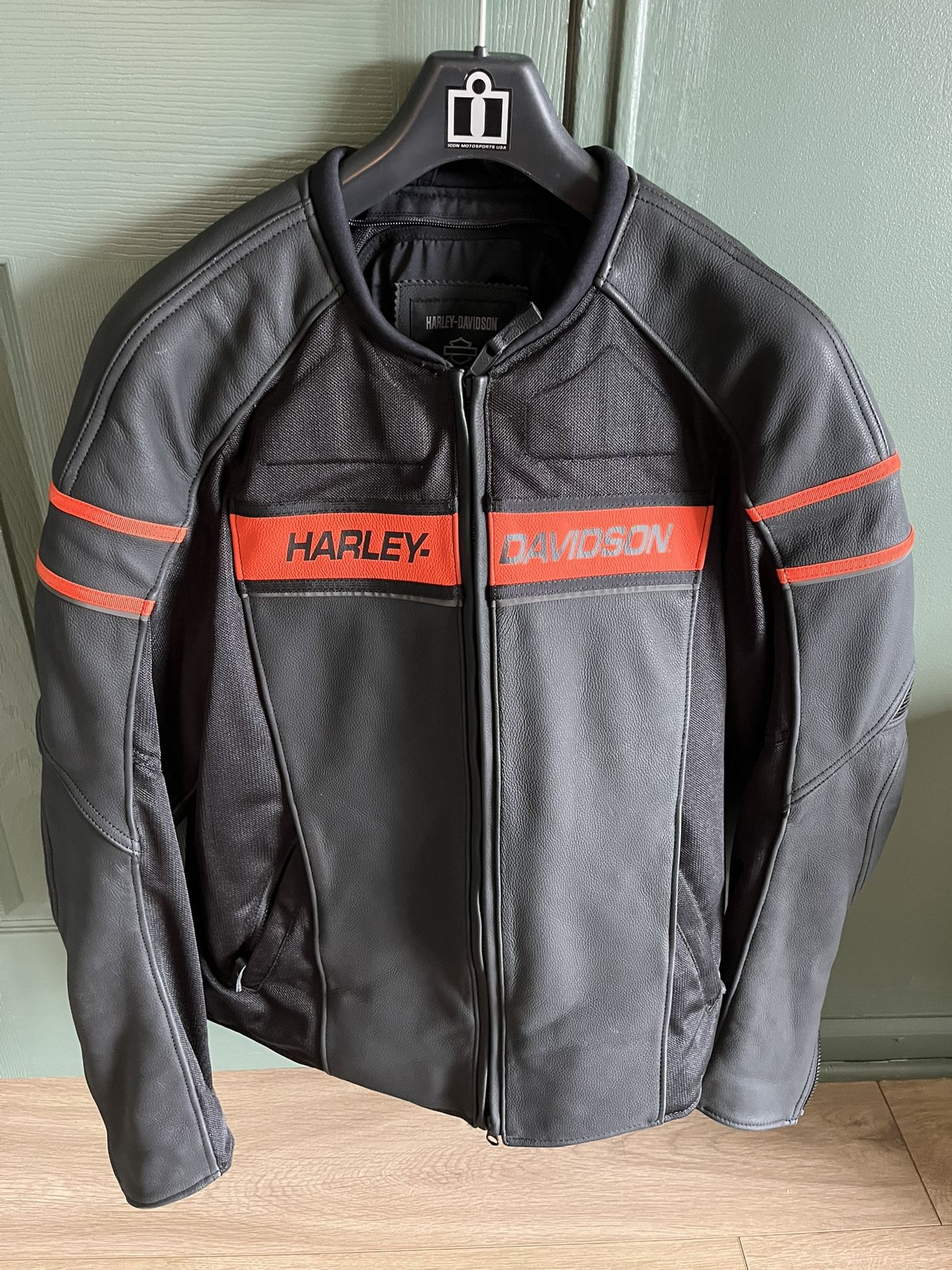 MEN'S HARLEY DAVIDSON BRAWLER LEATHER JACKET