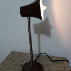 MID CENTURY SMALL PORTABLE LAMP 12"