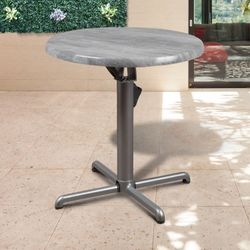 BRAND NEW Round Folding Table Made Of Die-cast Aluminum, Ideal Furniture For Outdoor & patio

