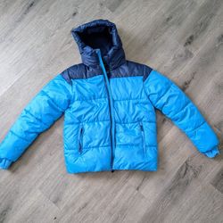Boys' Puffer Hooded Jacket  - XXL