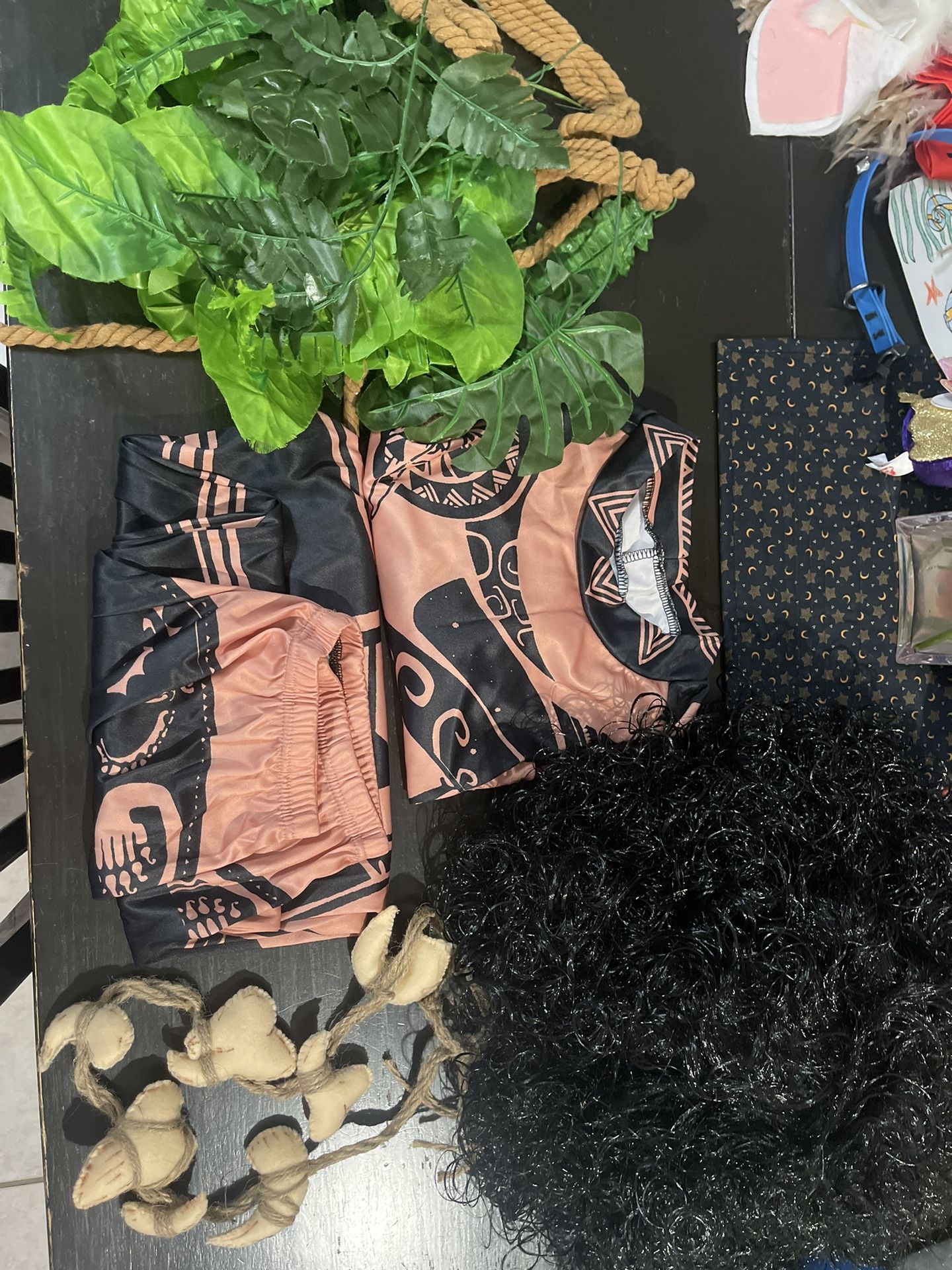 Halloween Moana Costume With Maui, Pua, & Tafiti