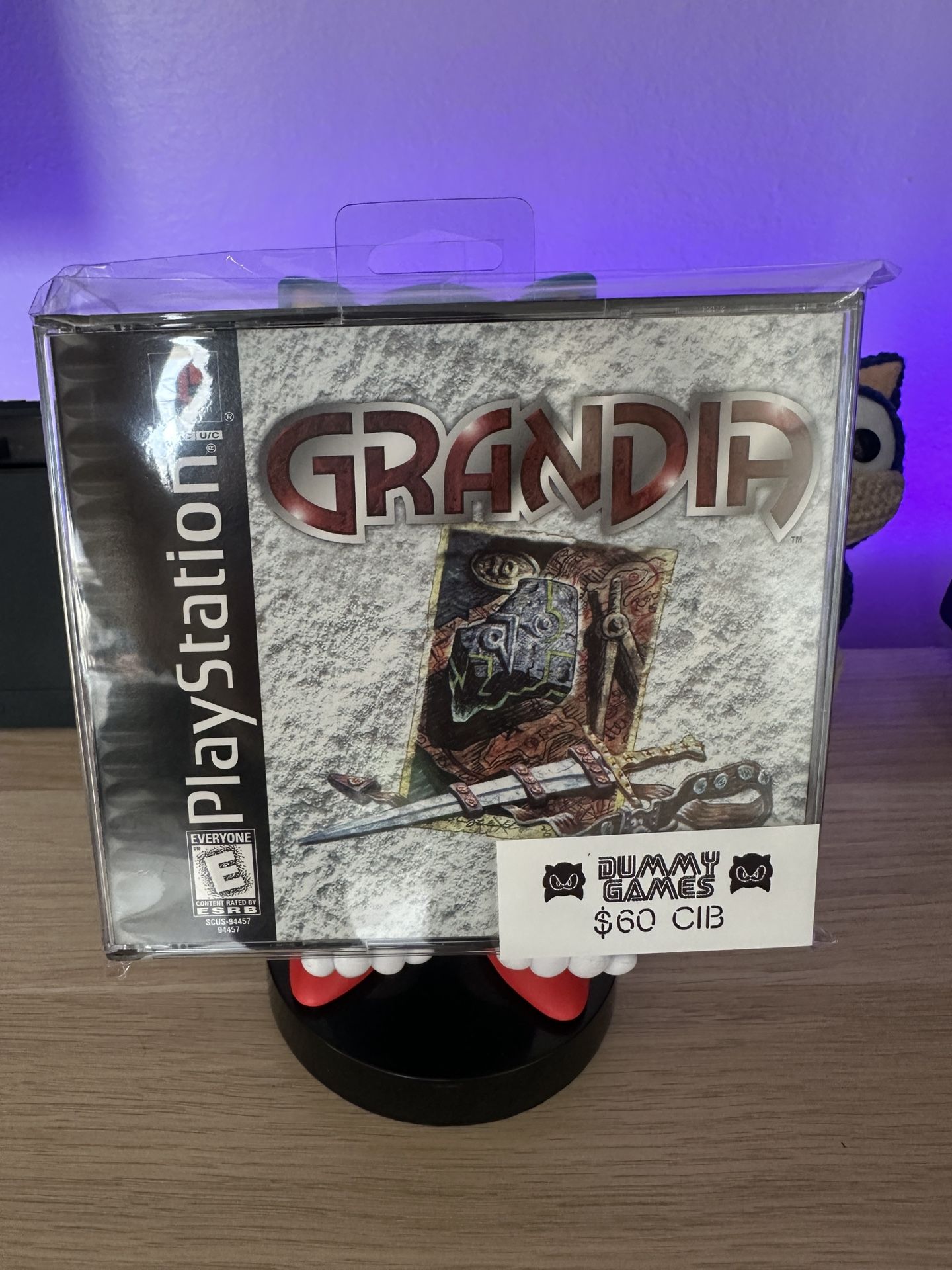 Grandia - PlayStation 1 (PS1) - COMPLETE A Beloved JRPG Classic - Tested & Working