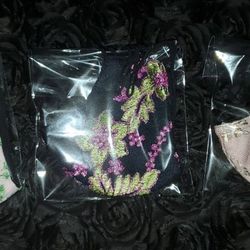 Embroid Fancy Shiney Face Masks