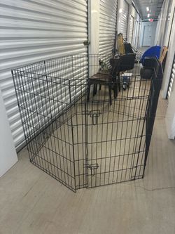 Large Foldable Metal Dog Playpen – 8 Panels –