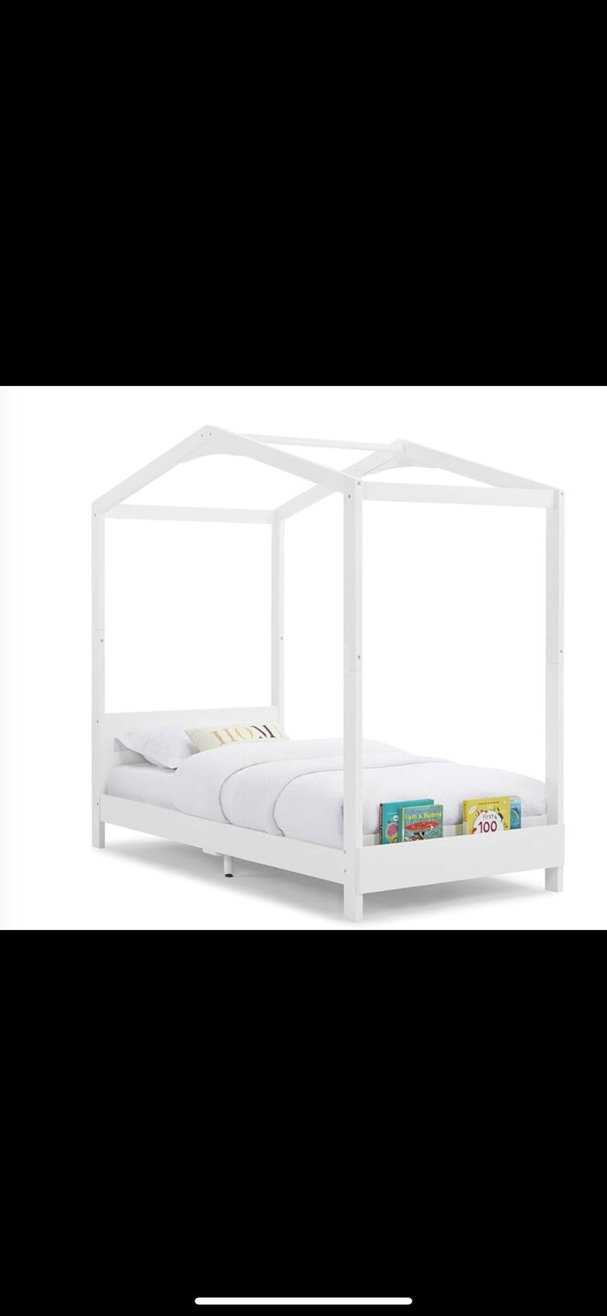 NEW IN BOX MONTESSORI TWIN BED WITH MATTRESS