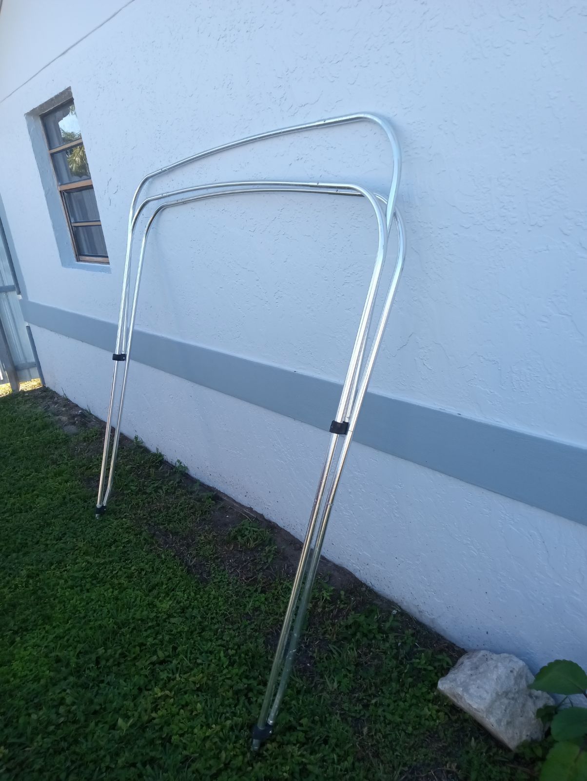 Bimini Top Boat Aluminum Frame Only