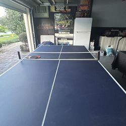 New Ping Pong Table With Paddles And Balls 