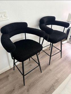 Set of 2 Swivel bar stools
