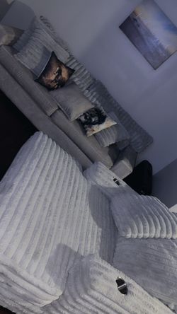 2 pieces couch set