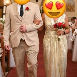 3 Piece Tan Tuxedo (Worn Only Once)