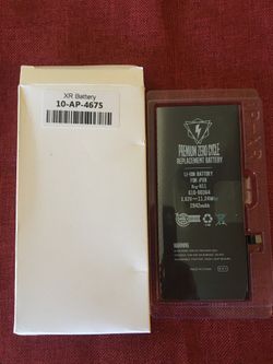 iPhone XR battery brand new comes with warranty