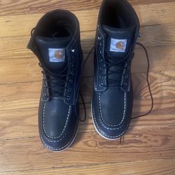 Carhartt Waterproof 6” Moc Toe Wedge Boots Size 10.5