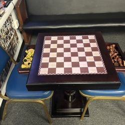Checker and chest table
