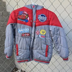 DISNEYS CARS VINTAGE Y2K BOMBER JACKET KIDS 7/8 SHD