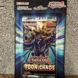 Yu-Gi-Oh Toon Chaos Blister Pack 1st Edition - English - Sealed