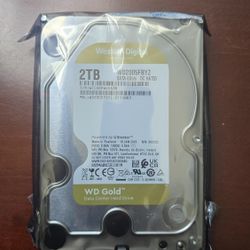 Western Digital 2TB WD Gold