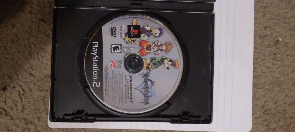 Kingdom Hearts 1 Disc Only Perfect Condition 