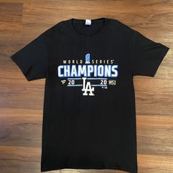 Size Small - Los Angeles Dodgers 2020 World Series Championship T-Shirt