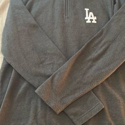 Dodgers Quarter Zip Sweater 