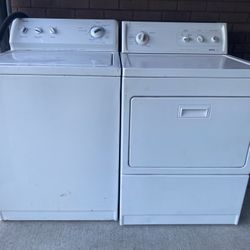 KENMORE WASHER AND DRYER ELECTRIC BOTH WORKING GREAT 