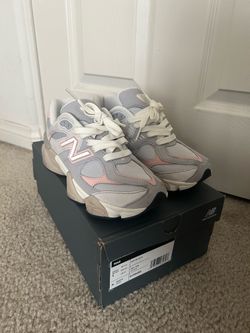 New Balance 9060 Grey Pink Kids Sneakers