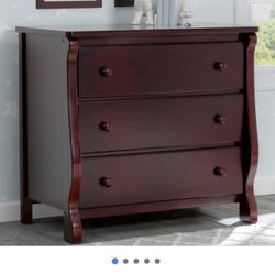 Dresser/ 3 Drawer Dresser/ Nursery/ Baby/ Furniture/ Closet/ Clothes/ Tv Stand/ New