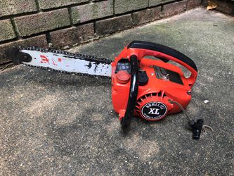 Vintage Homelite XL gas chainsaw with Case