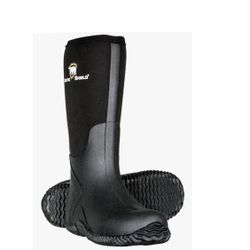 Neoprene Heavy Duty Rubber Boots for Men & Women - Durable Footwear Rain Boots - Insulated Waterproof Outdoor Boots for Hunting, Mud, Fishing, Gardeni