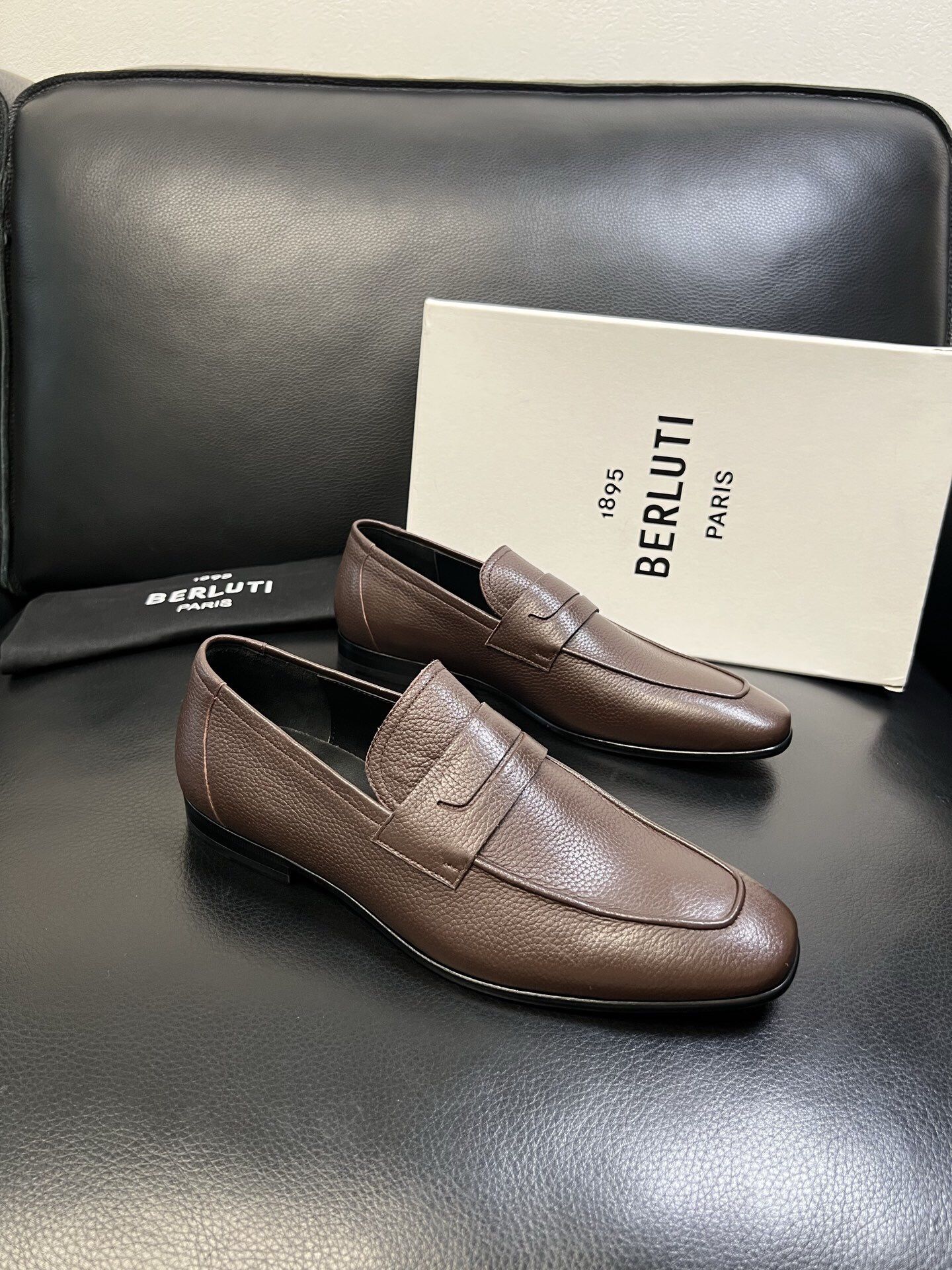 Berluti Men’s Leather Shoes With Box New 