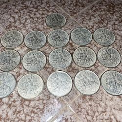 1910 Mexican Pesos Caballito (16 Total Price Is Each)