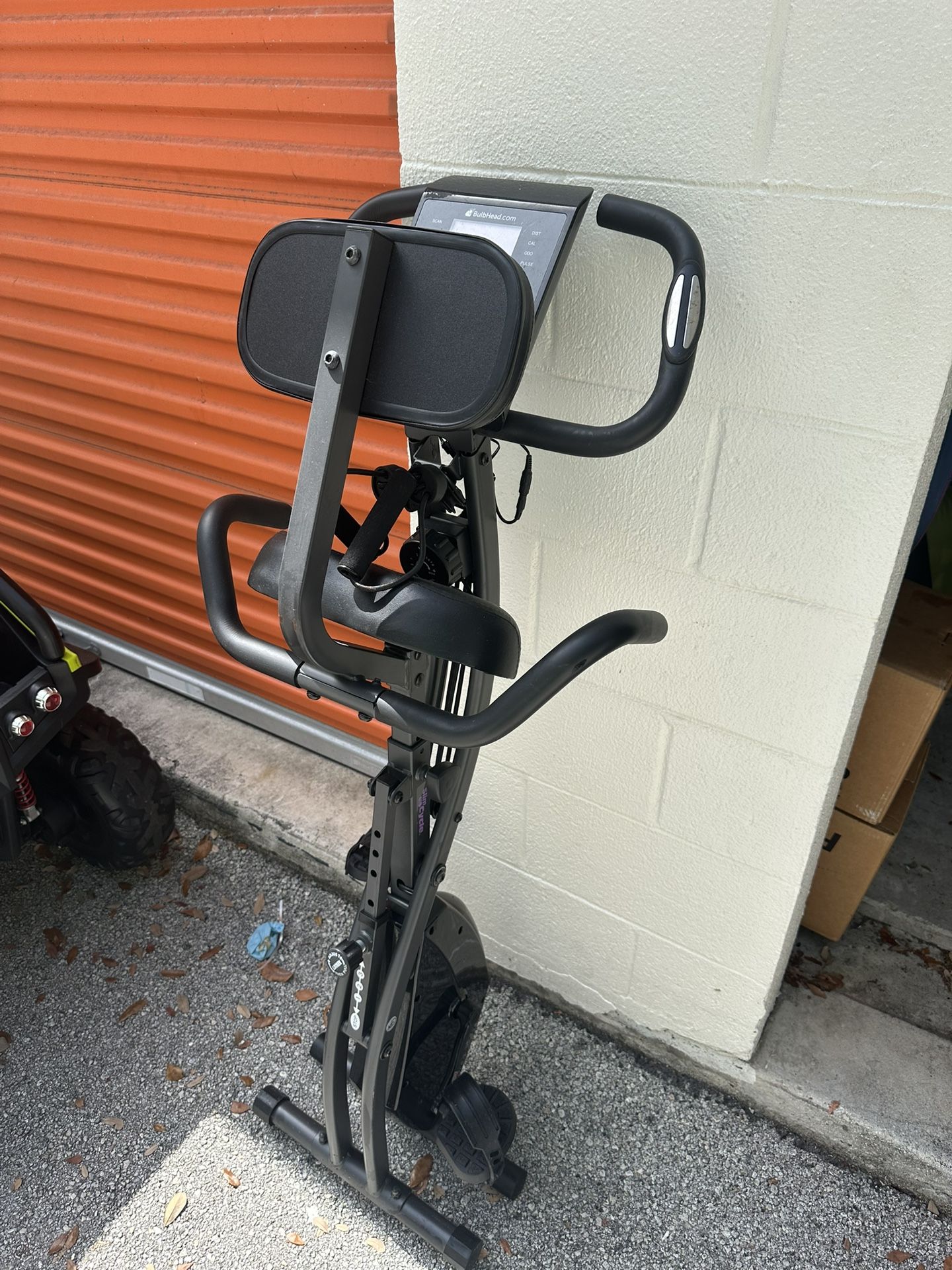 BulbHead Slim Cycle 2-in-1 Exercise Bike β $100