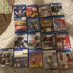 PS4 With Games 
