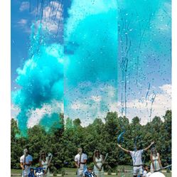 StarryUp 32” Gender Reviel Cannons (Blue)(4 Boxes X 2)