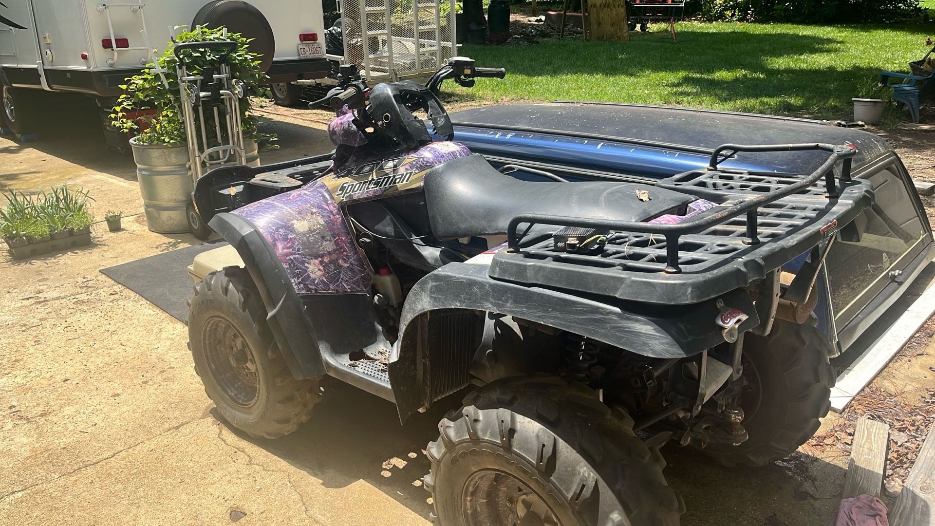 Polaris 4 Wheeler For Parts