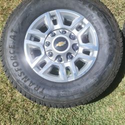Truck Tires With Rim And Caps