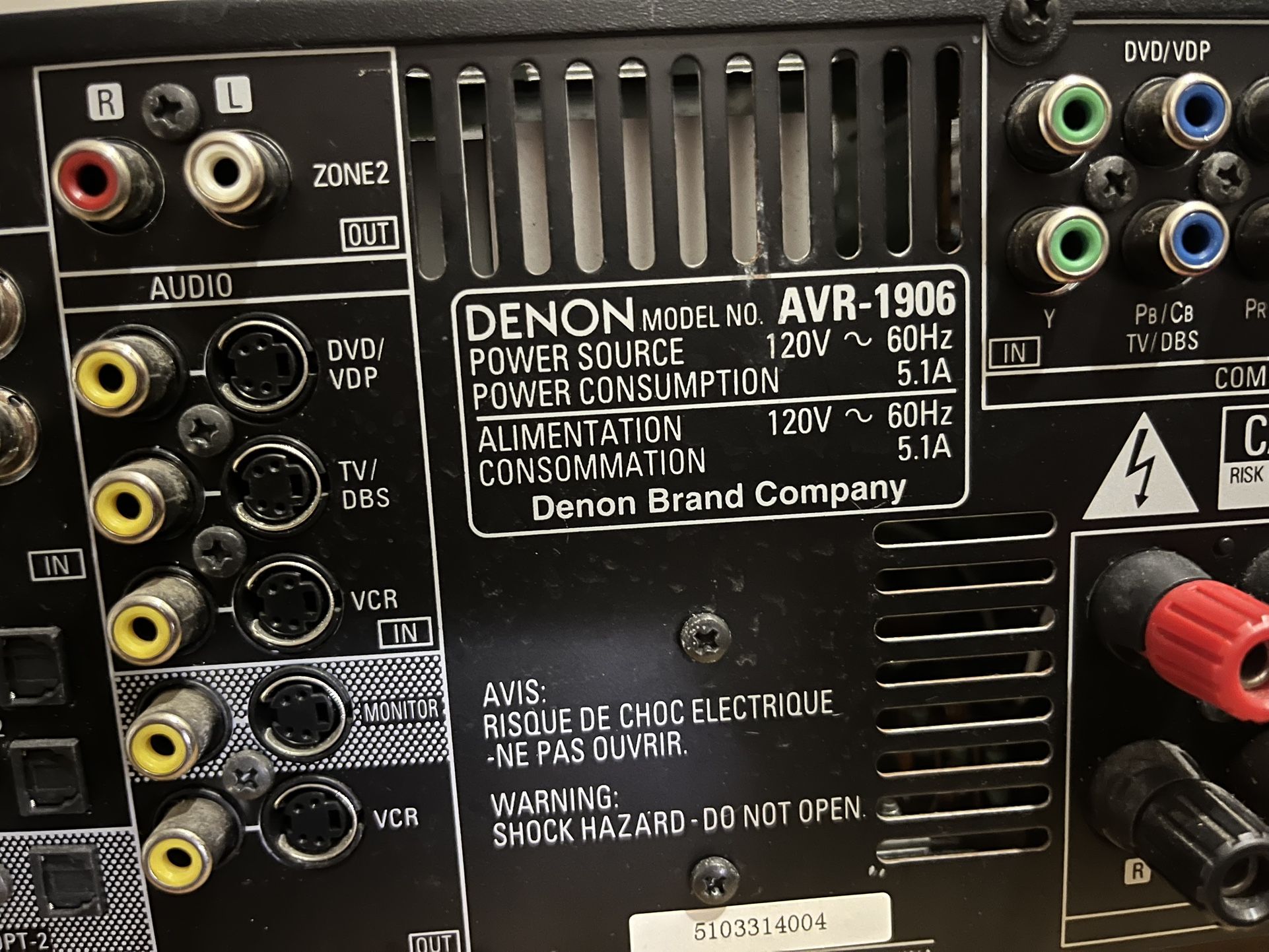 DENON Avr-1906
