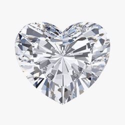 5.56ct Heart Lab Grown Diamond E VS1 IGI Certified Loose Stone