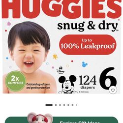Huggies Diapers Size 6