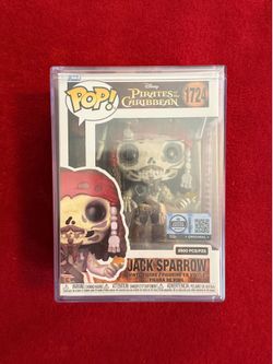 Funko Pop Movies Pirates of the Caribbean Jack Sparrow Skeleton #1724 LE 3500