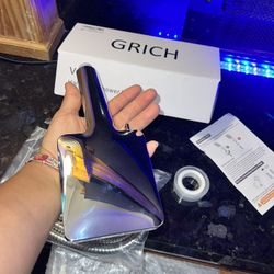 GRICH High Pressure Shower Head With Handheld, 6 Spray Modes / Settings Detachable Shower Head With Stretchable 59 Inch 304 Stainless Steel Hose And M